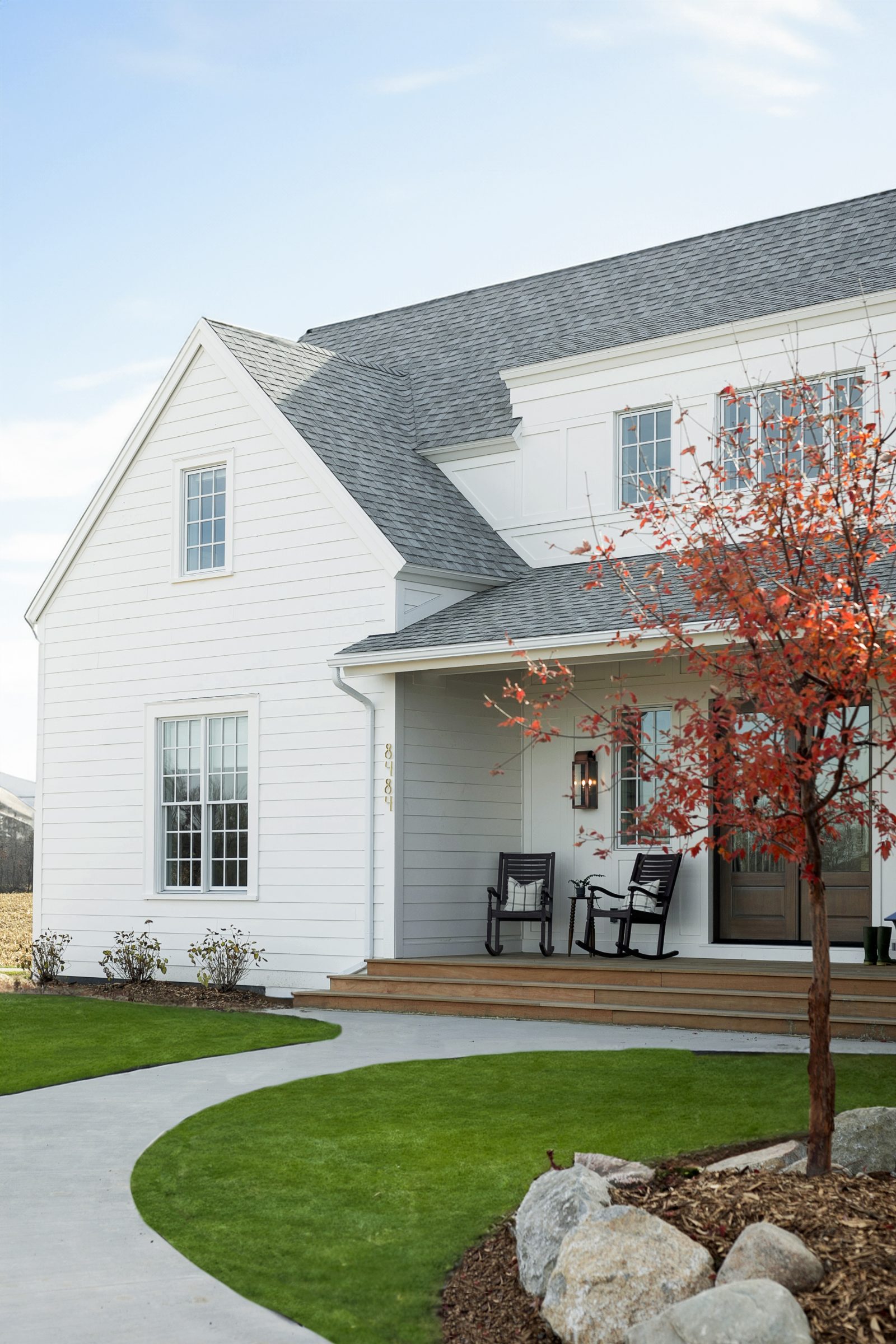 The Orchard House, entry