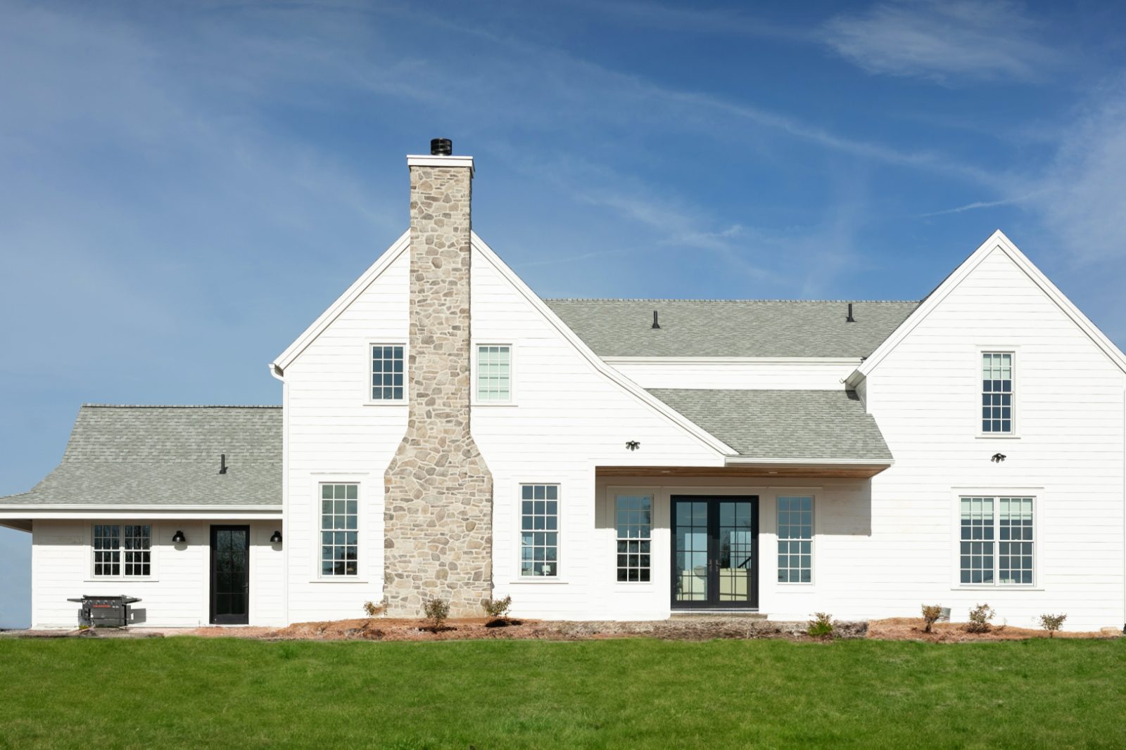 The Orchard House, long elevation