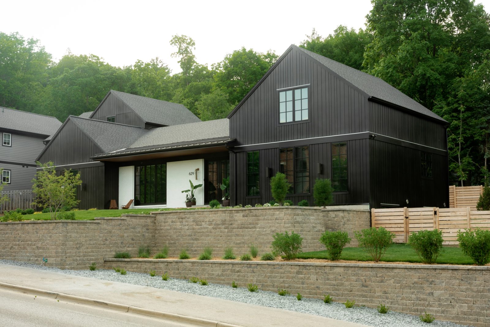 The Village House I, long elevation